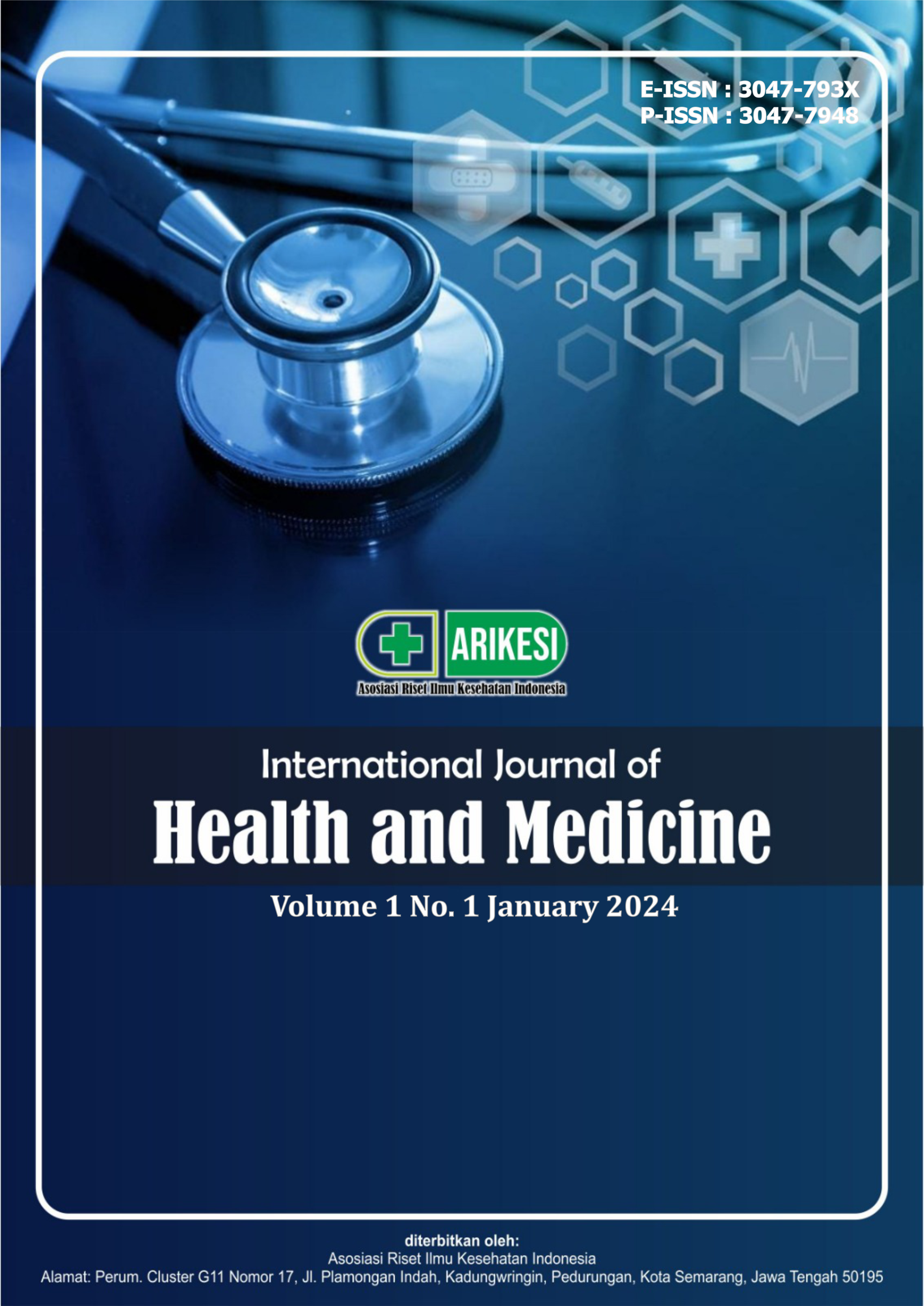 					View Vol. 1 No. 1 (2024): January : International Journal of Health and Medicine
				